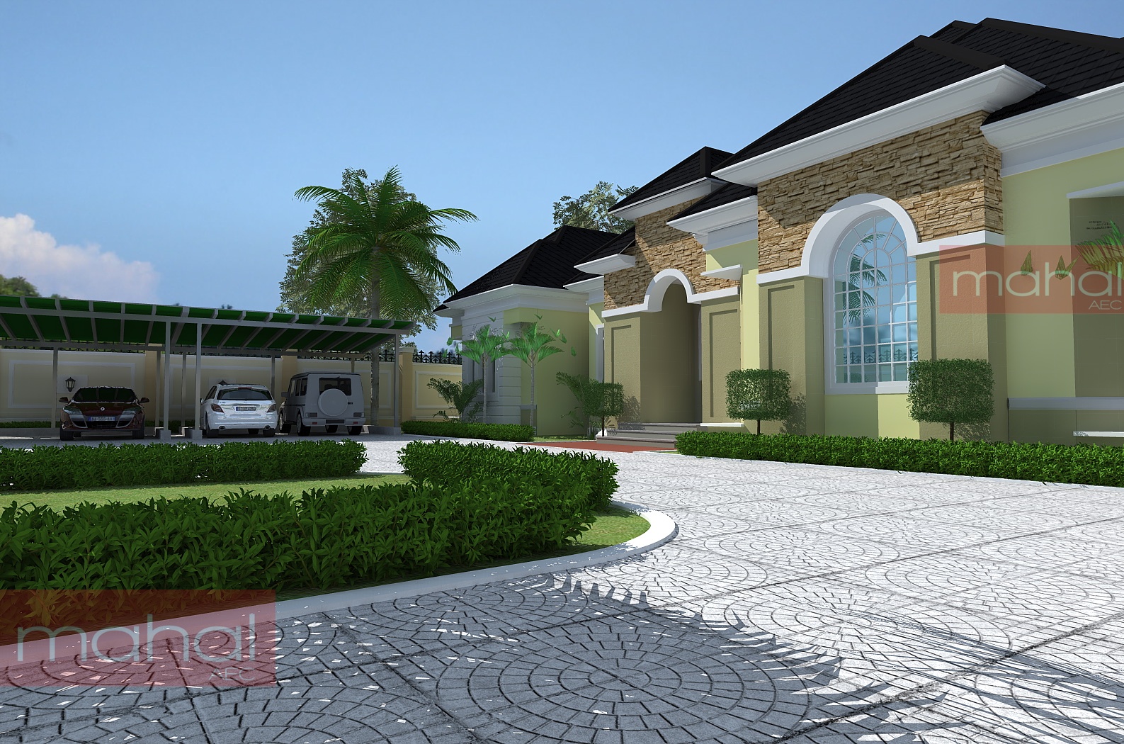 Contemporary nigerian residential architecture luxury 5 bedroom