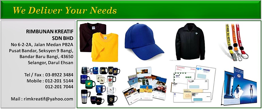 We do general print & corporate gift