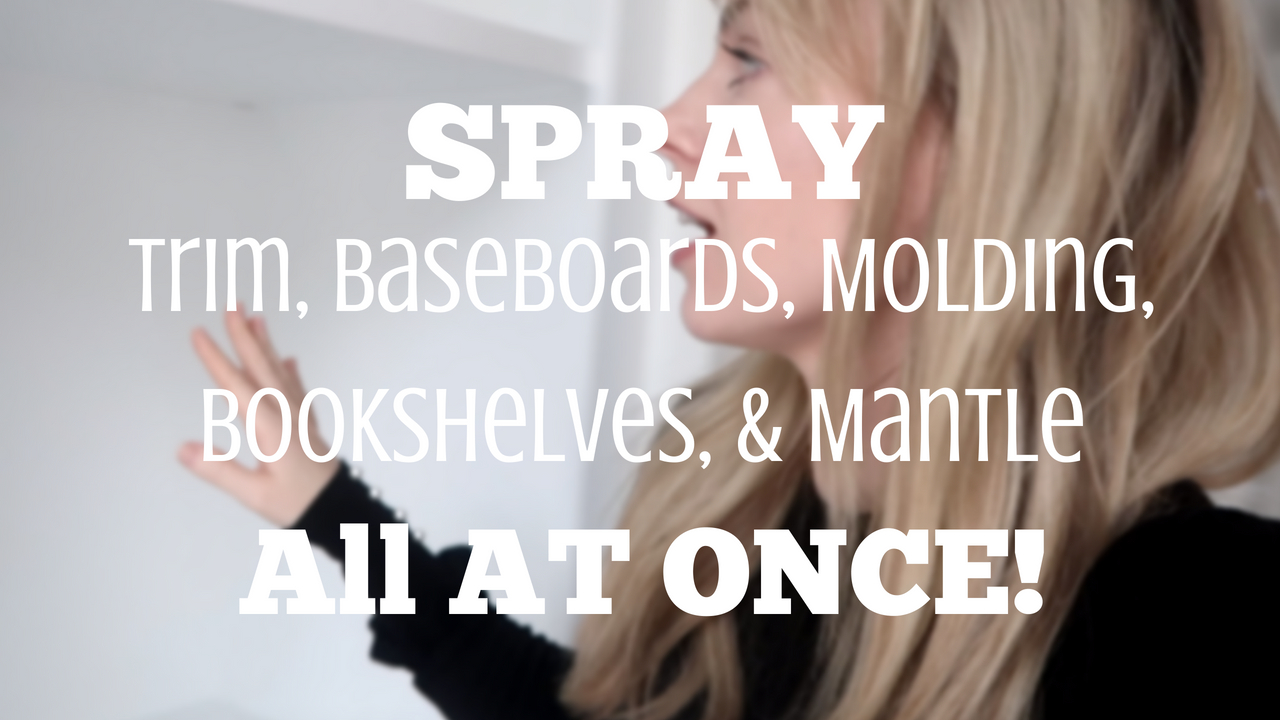 do it yourself divas How To Spray Trim, Baseboards, Crown Molding