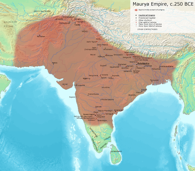 Important Cities of Mauryan Empire