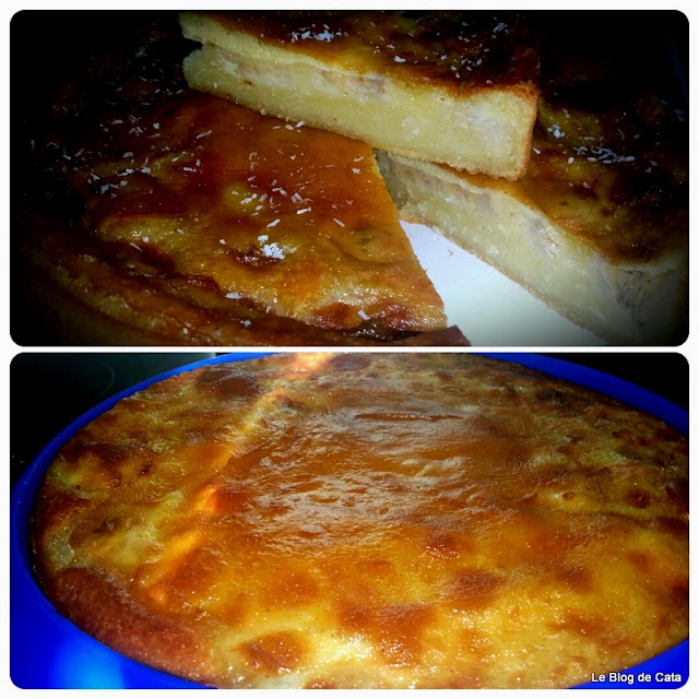 Moelleux aux bananes et à la noix de coco