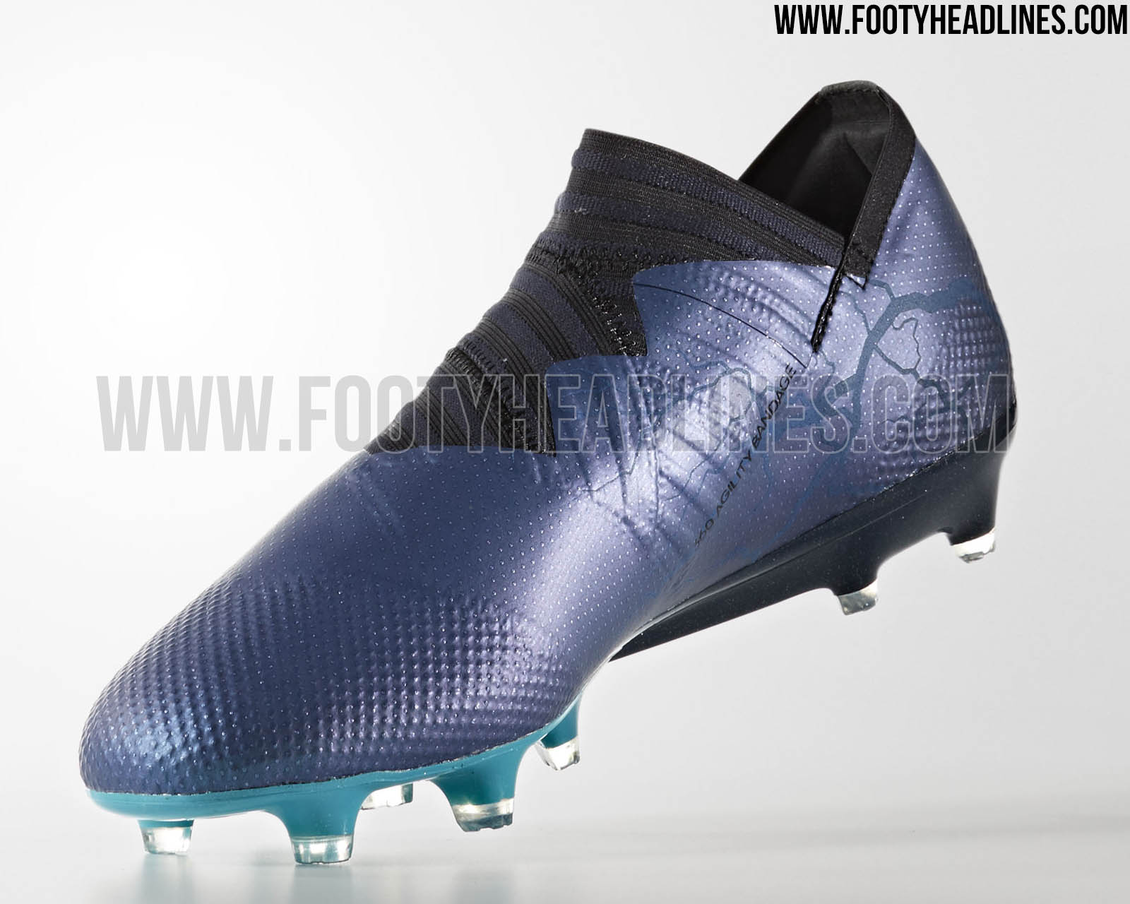 Limited-Edition Laceless Adidas Nemeziz 17+ 360Agility Thunderstorm Boots Leaked - Footy Headlines