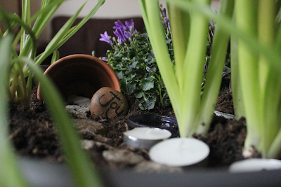 how to make an easter garden