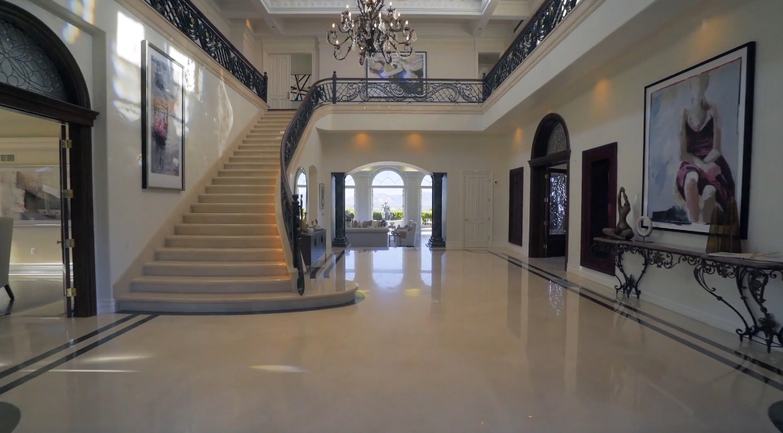 59 Interior Design Photos vs. Tour 3431 Caribeth Dr, Encino, CA Luxury Mansion