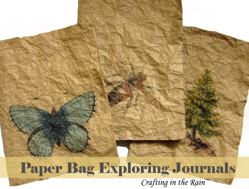 Tutorial + How-to: Brown Paper Bag Travel Journal • Crafting a