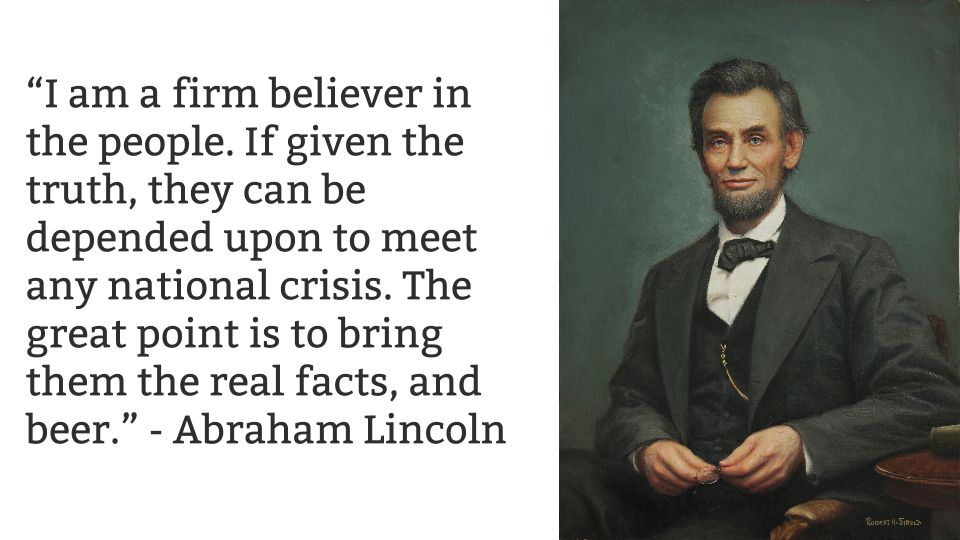 Abraham Lincoln Beer