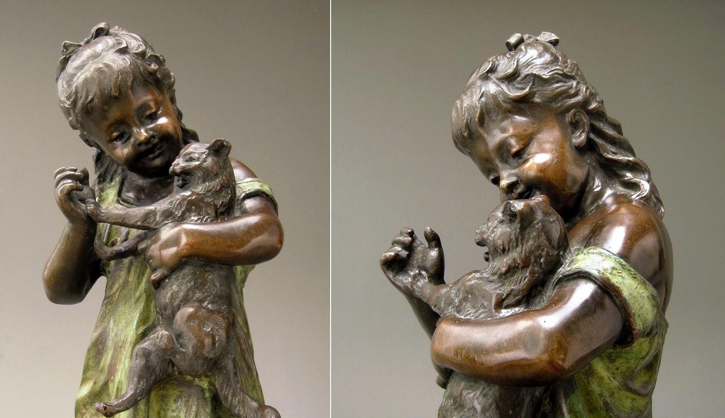 PATINA ANTIK ARISTIDE DE RANIERI BRONZE SCULPTURE