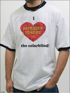 ishihara color perception dot test funny product t shirt