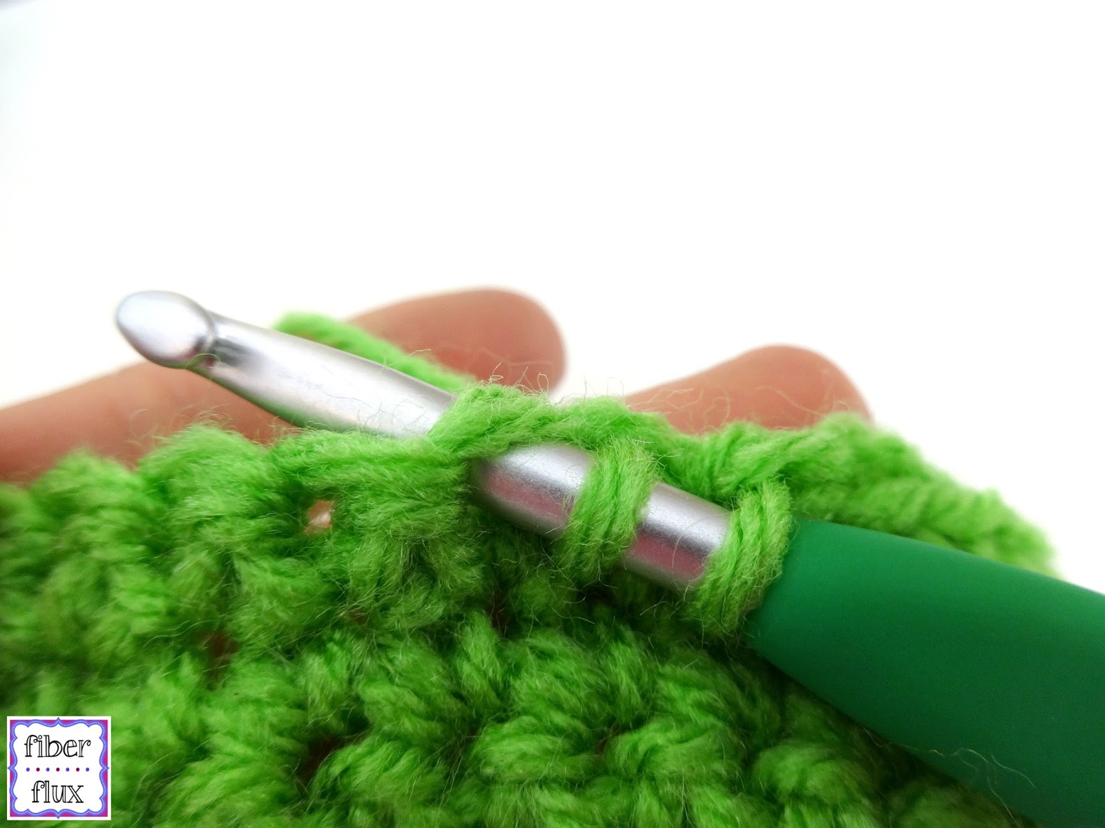 Fiber Flux How to Single Crochet Two Together or sc2tog (Photo + Video