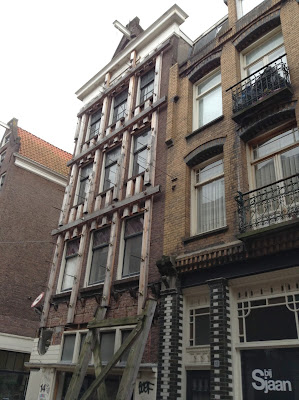 Amsterdam, casa in ristrutturazione
