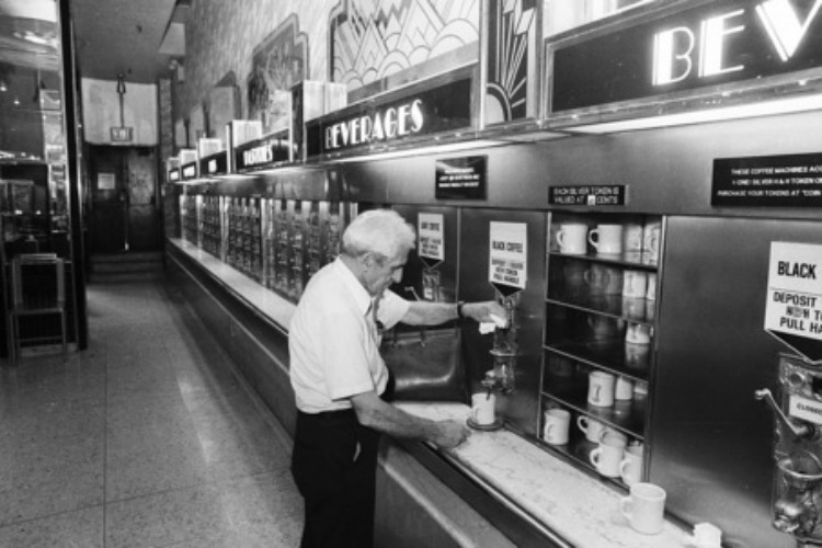 A Vintage Nerd, Automats, Vintage New York