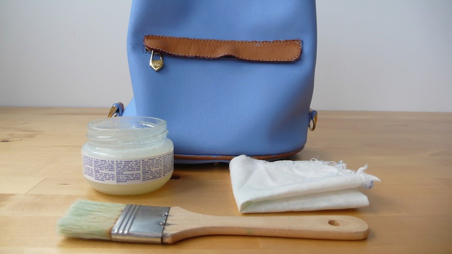Renueva un bolso de cuero con chalk paint
