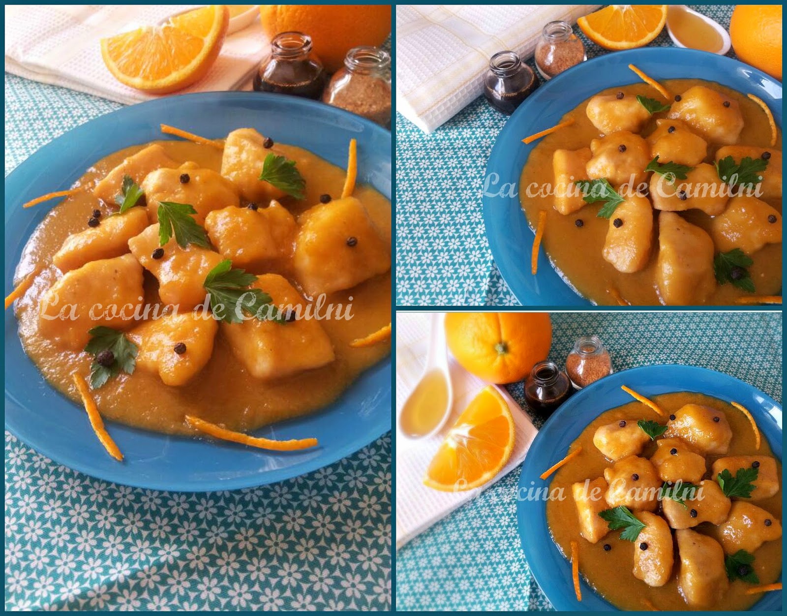 Pollo a la naranja (La cocina de Camilni)