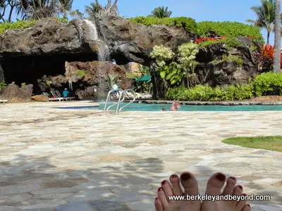 pool area at Aqua Kauai Beach Resort in Lihue, Kauai, Hawaii