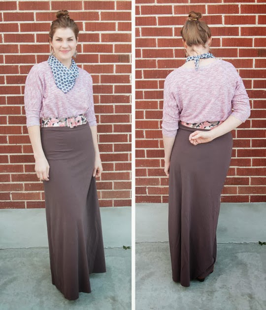 DIY Maxi Skirts Awesome & Inexpensive Gift Ideas for Gals at /
