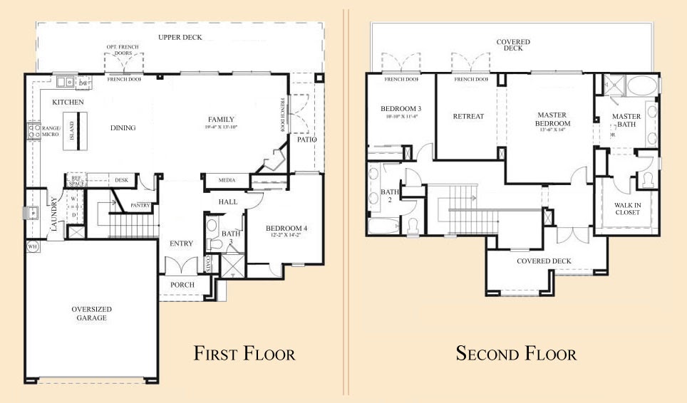 Cimarron Cove Luxury Living Floor Plan
