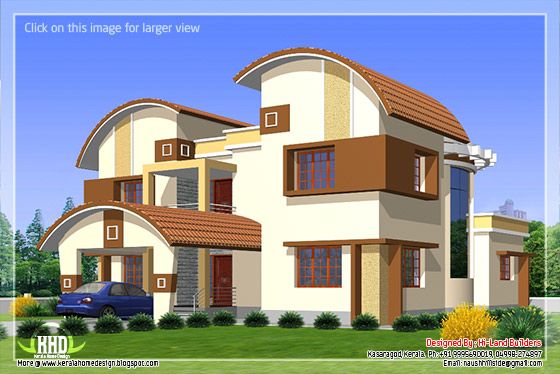 Villa elevation #2