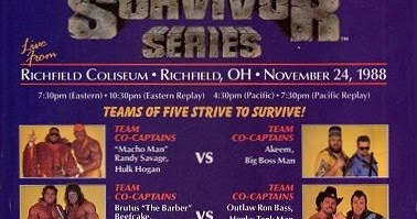 PPV REVIEW WWF Survivor Series 1988 ~ Retro Pro Wrestling Reviews