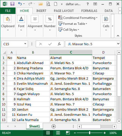 Misnozone Mudah Membuat Label Undangan 121