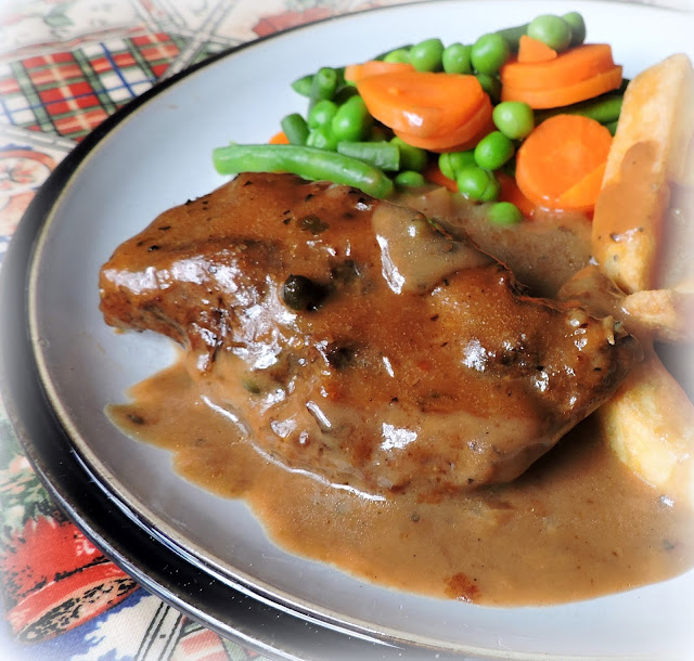 Braised Beef with a Peppercorn Sauce