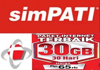Paket Internet simPATI Kuota 30 GB