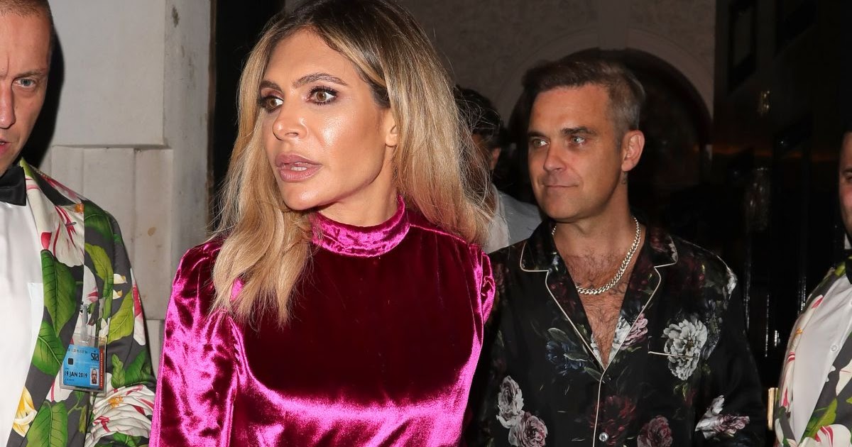 Lauren Silverman Celebrates her 40th birthday with Robbie Willams and