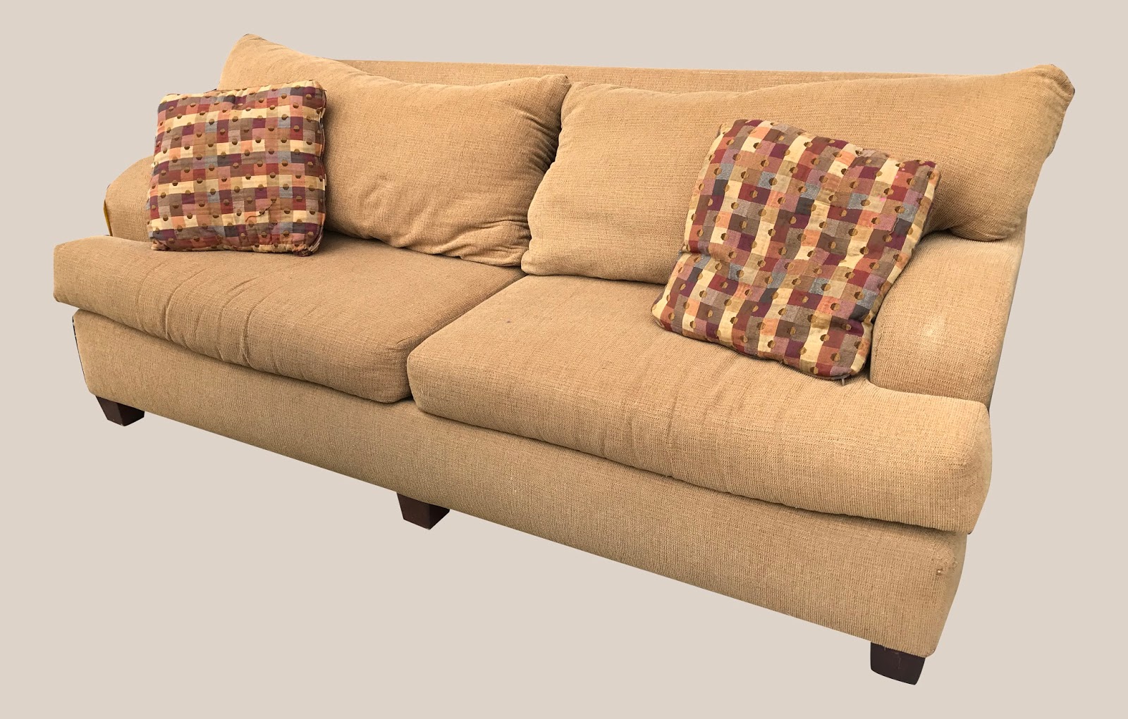 Uhuru Furniture & Collectibles Extra Deep Sofa 145 SOLD