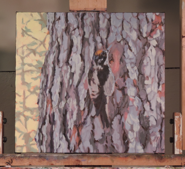 Toshi's Art Blog finally it looks like tree bark