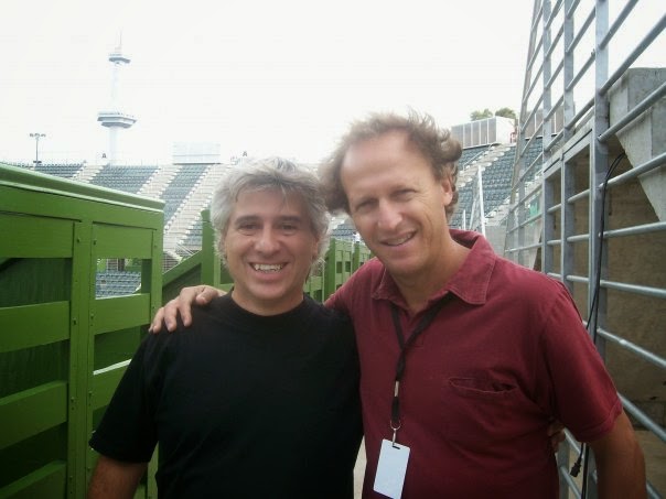 Con Martin Jaite, Director del Argentina Open