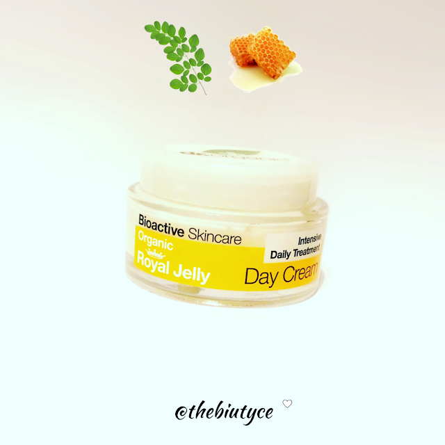 DR. ORGANIC ROYAL JELLY DAY CREAM REVIEW The Biutyce