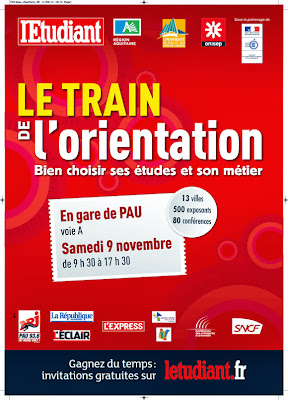 Train de l'orientation 2013 à Pau