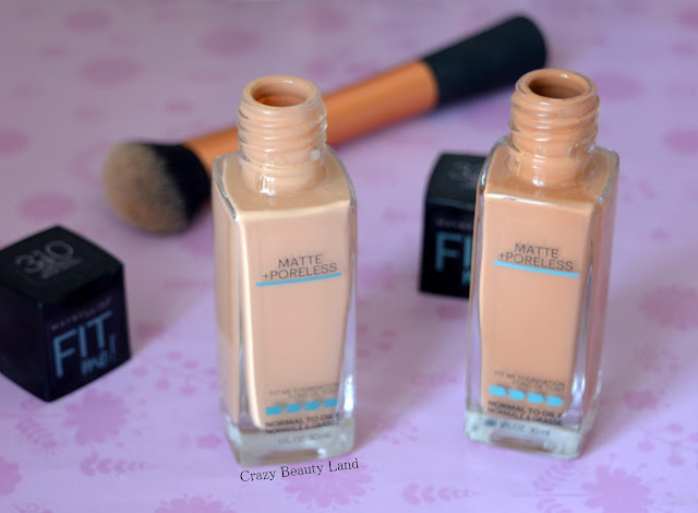 Maybelline Fit Me Matte + Poreless Foundation Review & Swatches Best Drugstore Foundation in India