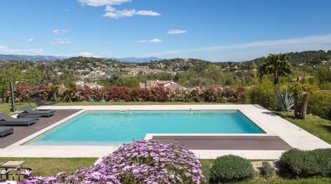9 Interior Design Photos vs. Valbonne, France Luxury Villa Tour