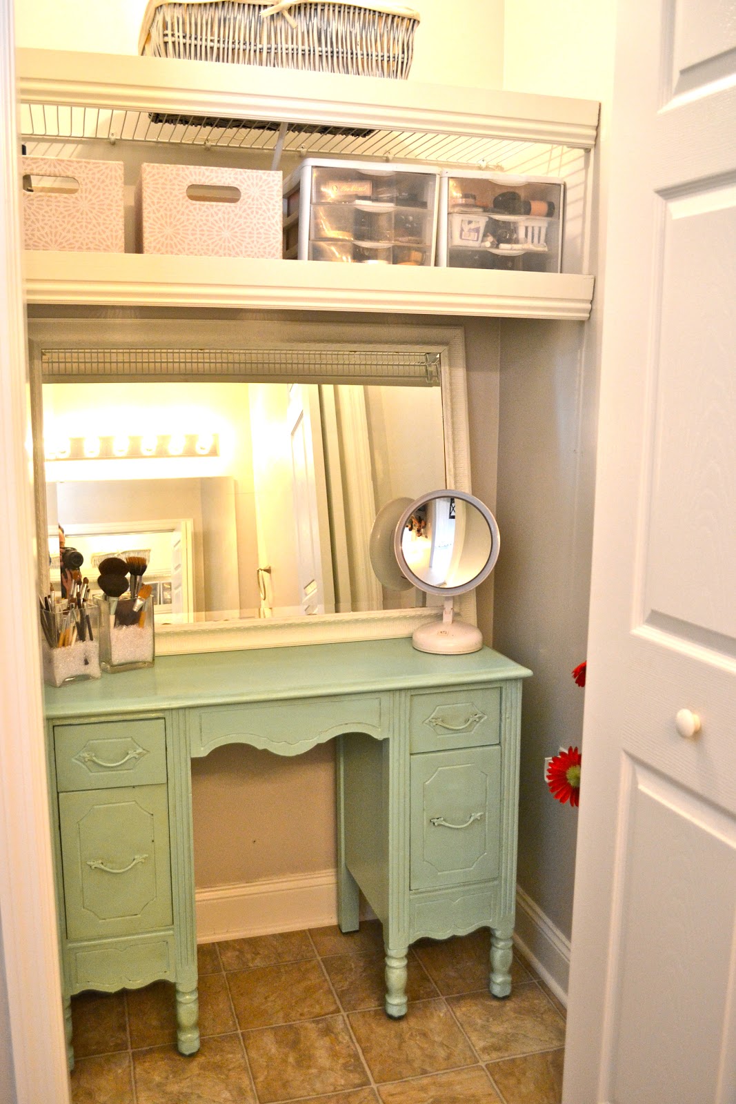 Bathroom Closet Re-Do - Liz Marie Blog