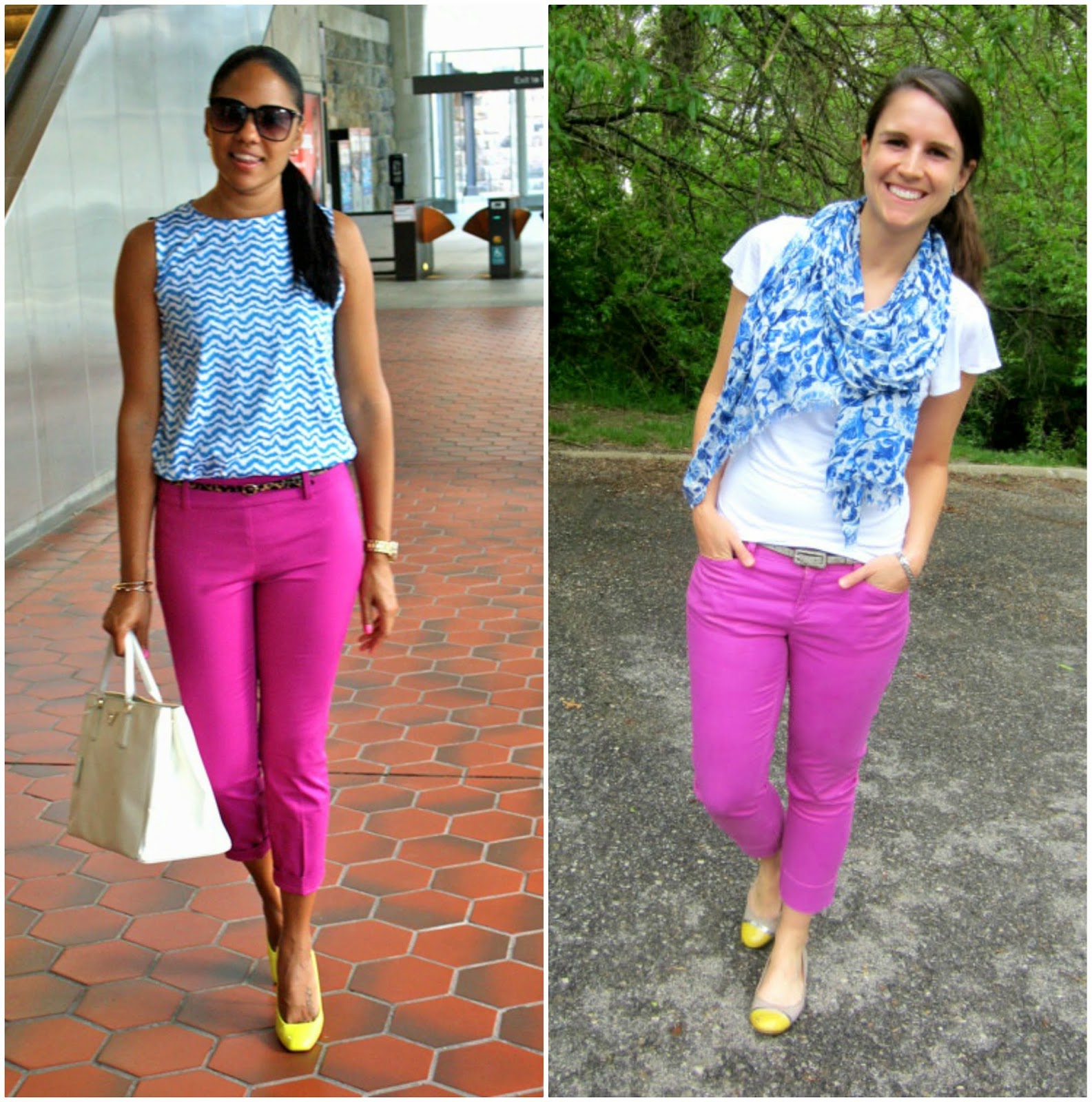a journey in style: Pinspired: pink + blue