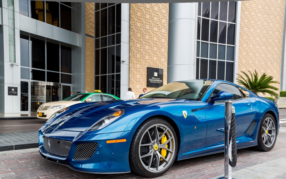Petrol Blue Ferrari 599 GTO Looks Incredible...