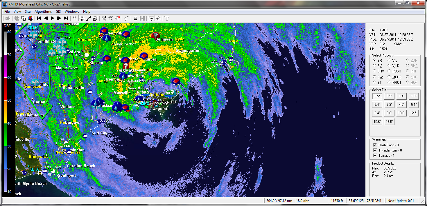 To Southeast New Mexico Weather. Radar Snapshots Of Hurricane