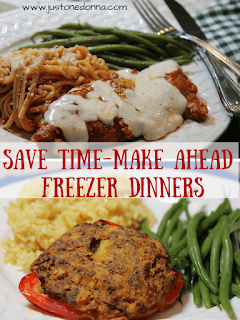 Save Time with Freezer Dinners