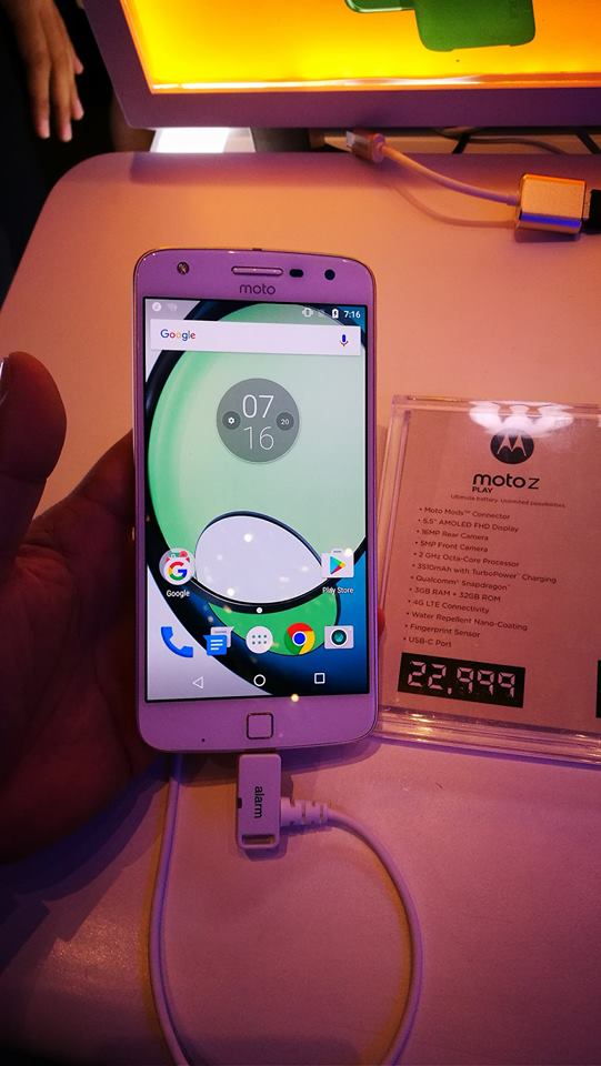 Lemon GreenTea Moto launches the Moto Z + Moto Mods Family, Moto G