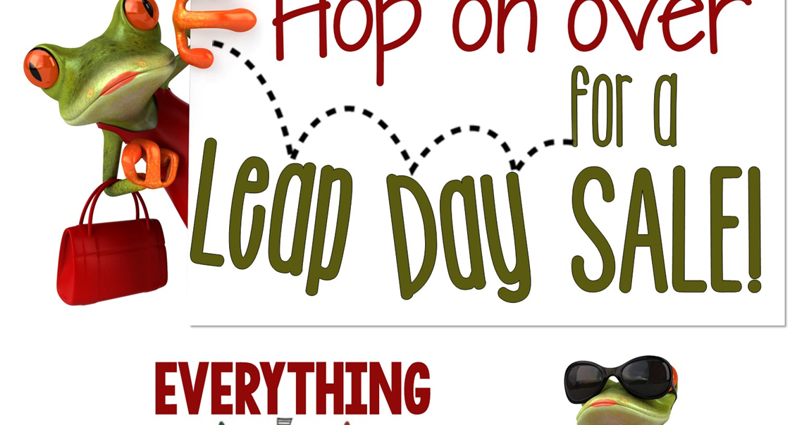 Leap into my shop for a Leap Day Sale! Primary