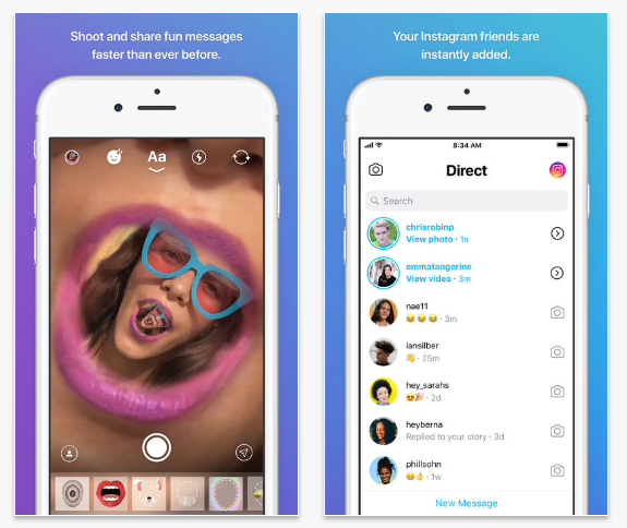 Direct by Instagram - Instagram's new messaging app - Tech News 24h