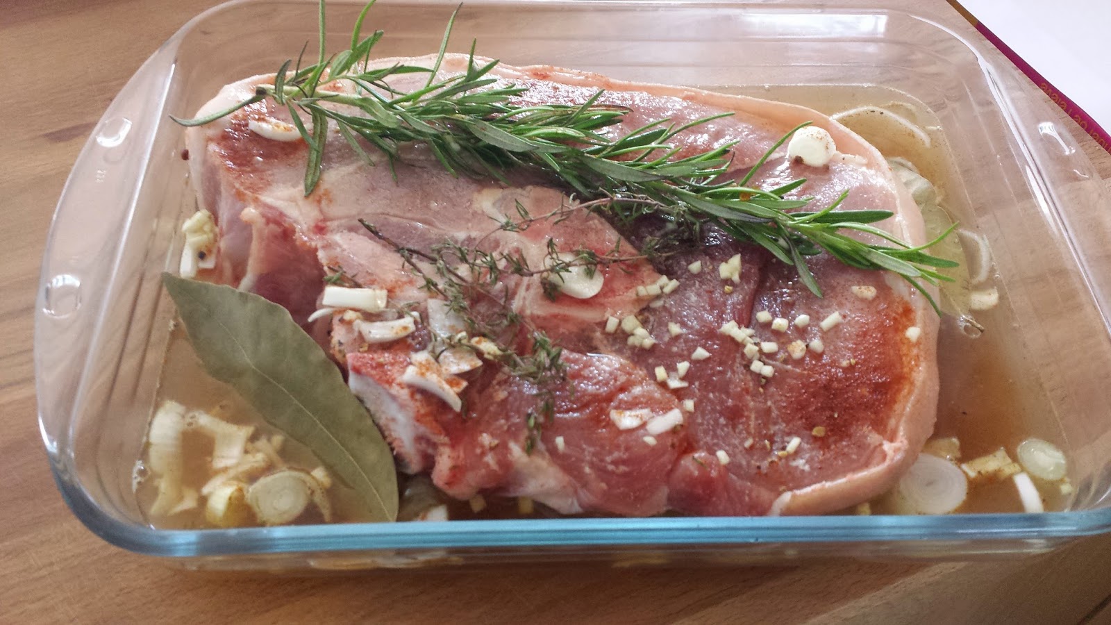 Tambouille à 7: Rouelle de porc au four