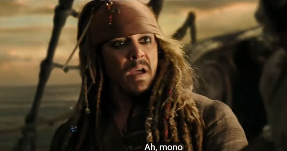 Noticias de famosos. Johnny Depp pirata en hospital de ninos.