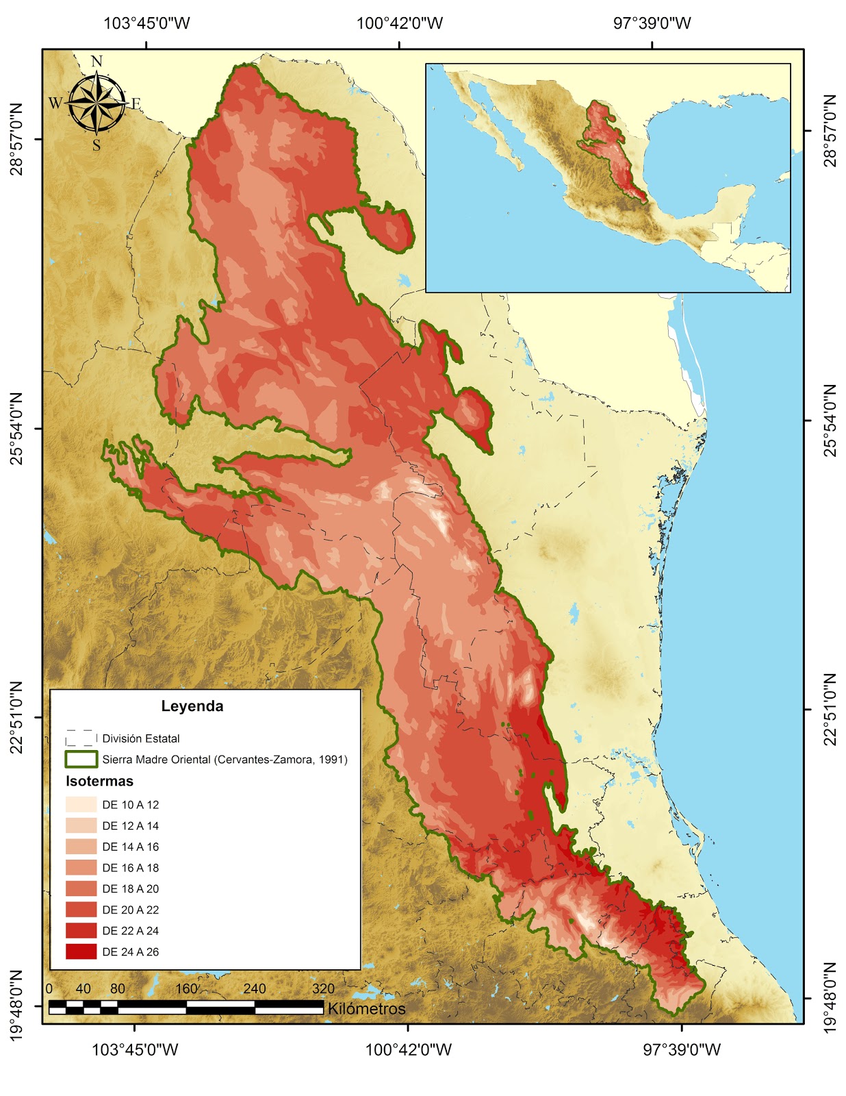 Climática de la Sierra Madre Oriental