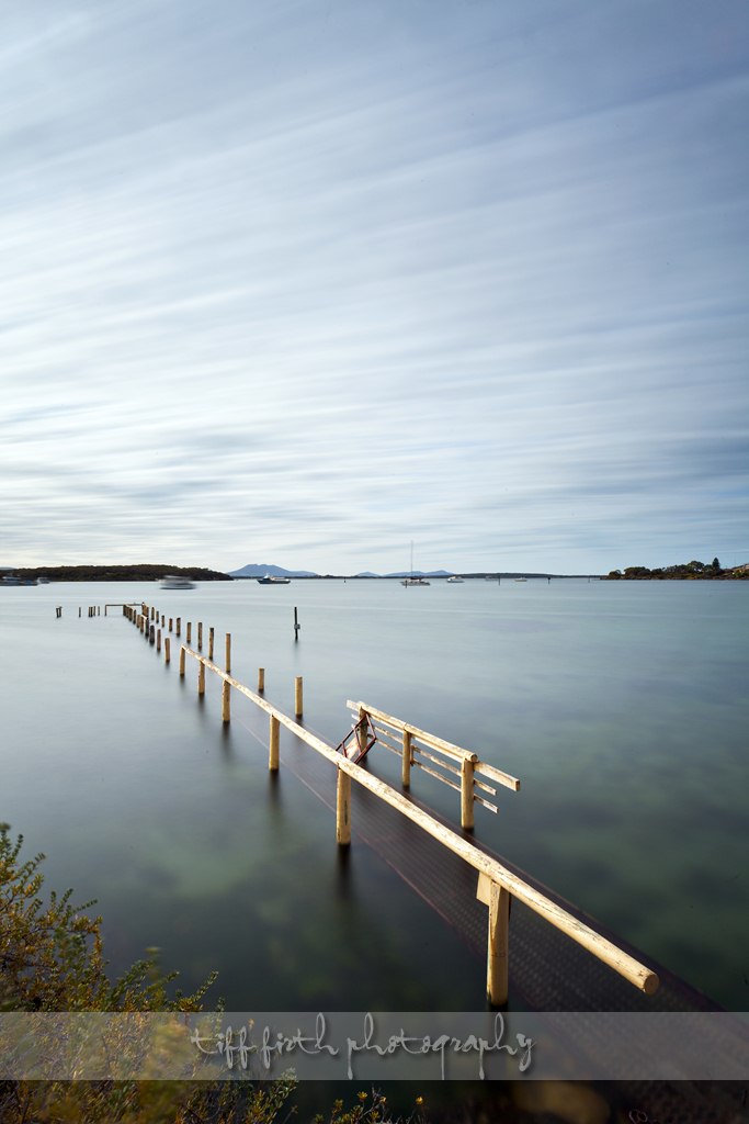 Tiff Firth winter high tide coffin bay