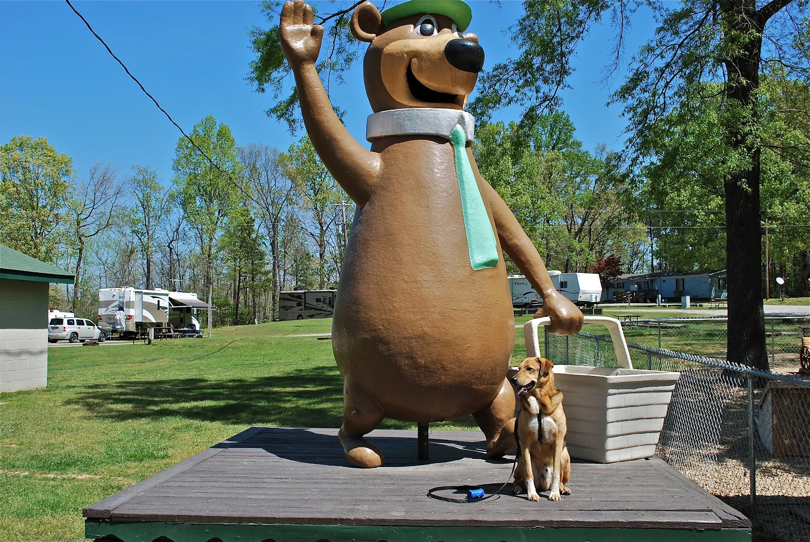 BLUE SKY AHEAD Yogi Bear's Jellystone RV Park, Emporia, VA