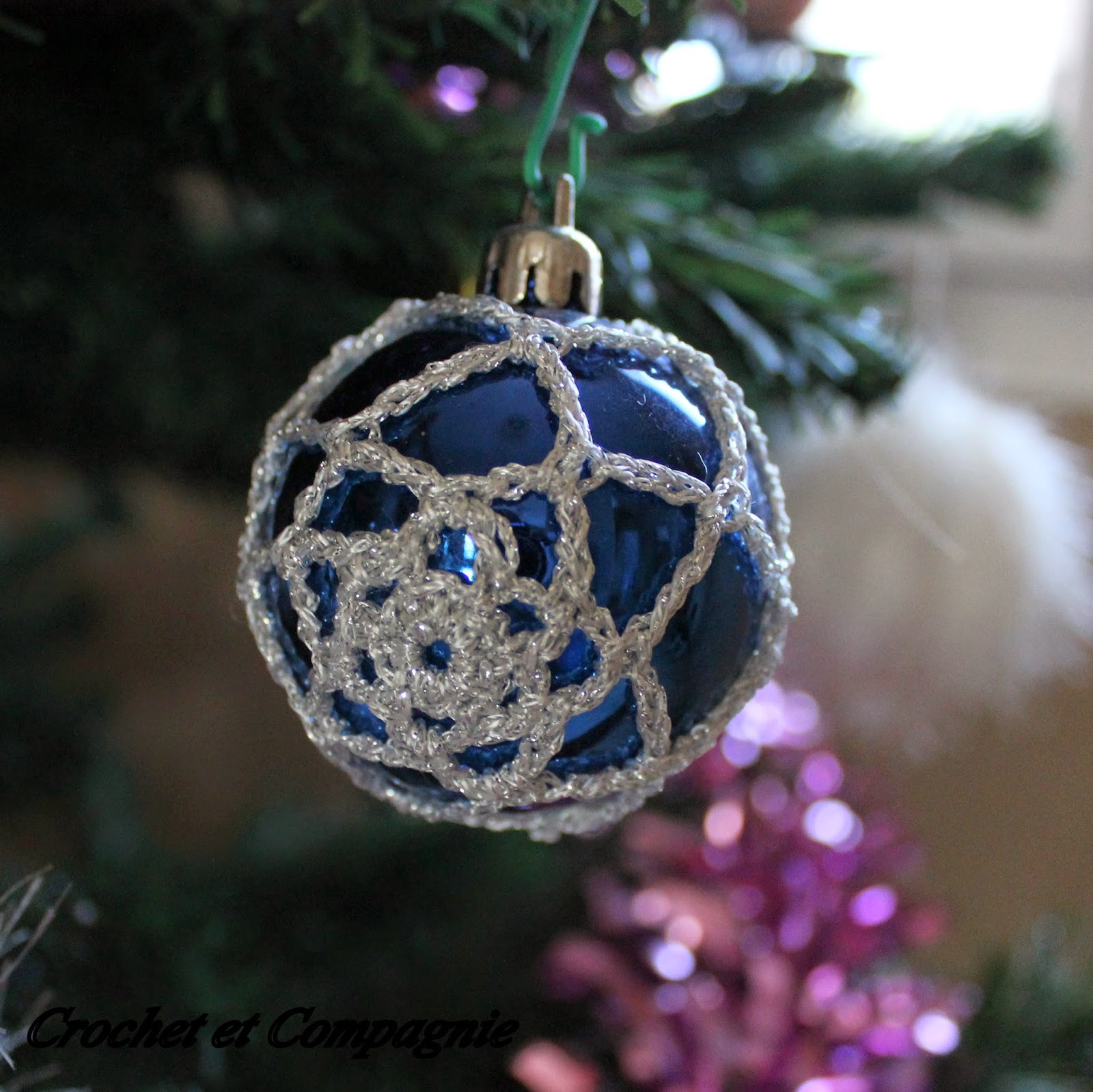 Crochet et compagnie: Déco de sapin de Noël au crochet