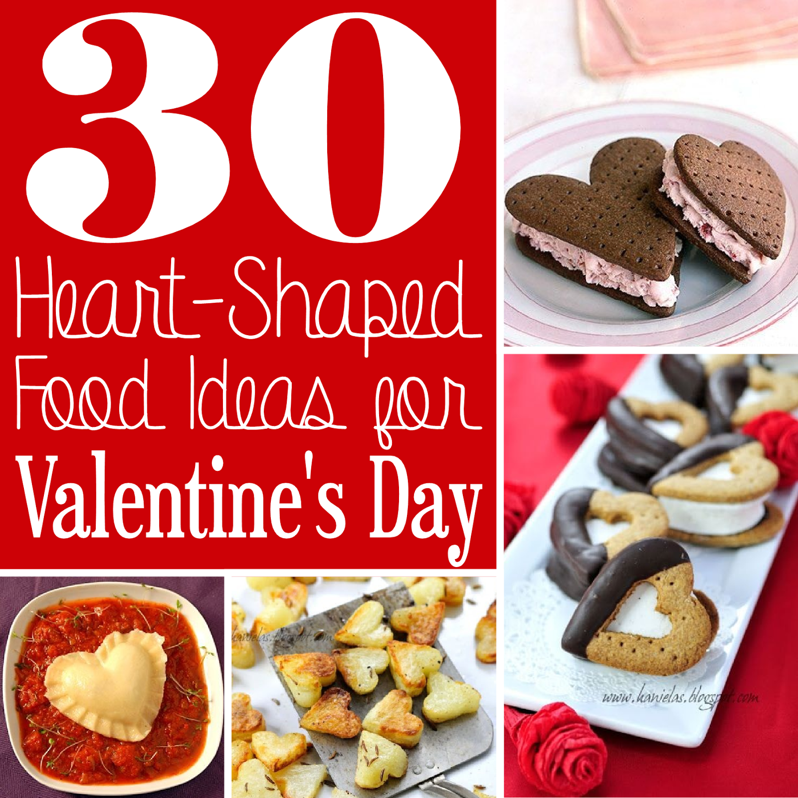 30 heart shaped food ideas