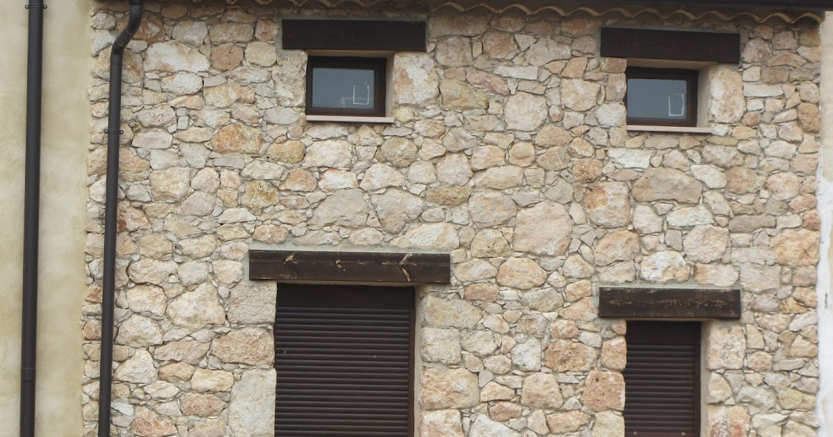 Bioconstrucción: Fachada de piedra natural