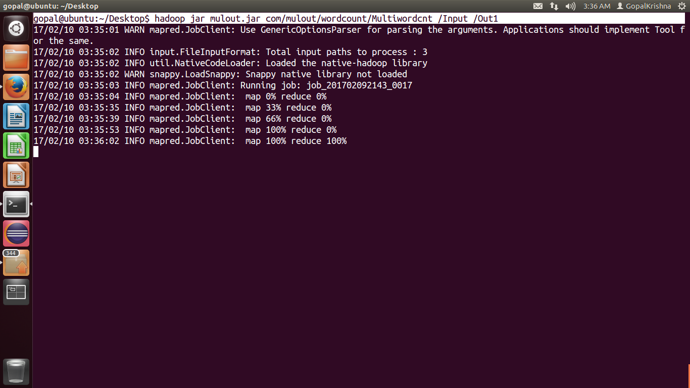 UNDERSTANDING HADOOP BY MAHESH MAHARANA MULTIPLE OUTPUT WITH MULTIPLE